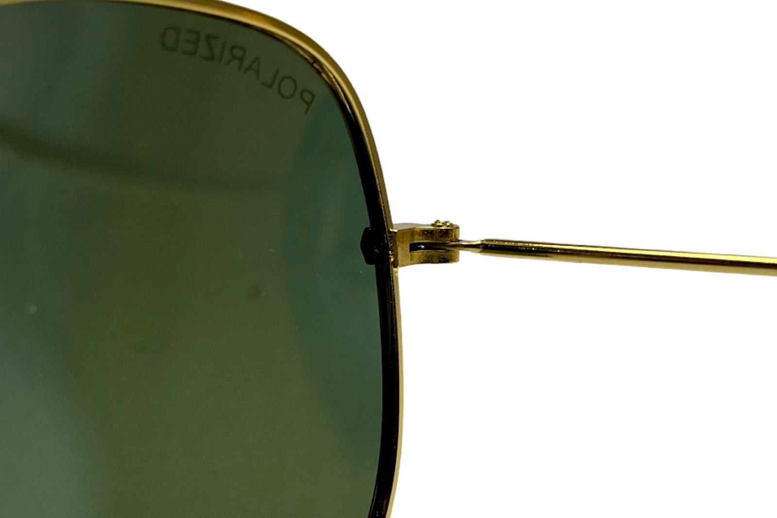 Polarized Aviador Golden Green — vista 4