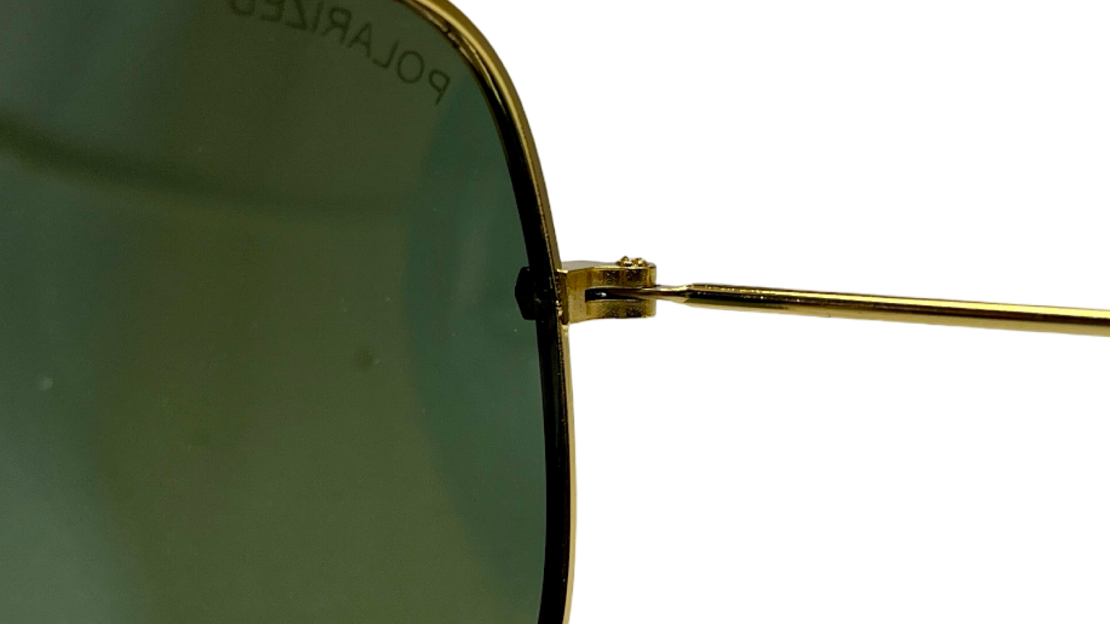 Polarized Aviador Golden Green — vista 4