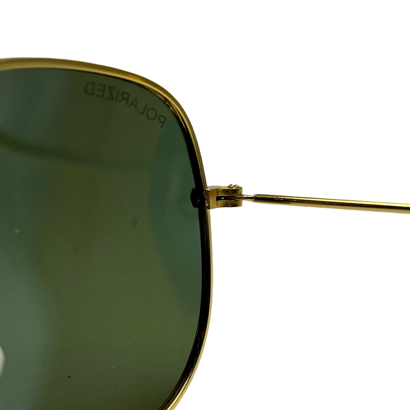 Polarized Aviador Golden Green — vista 4