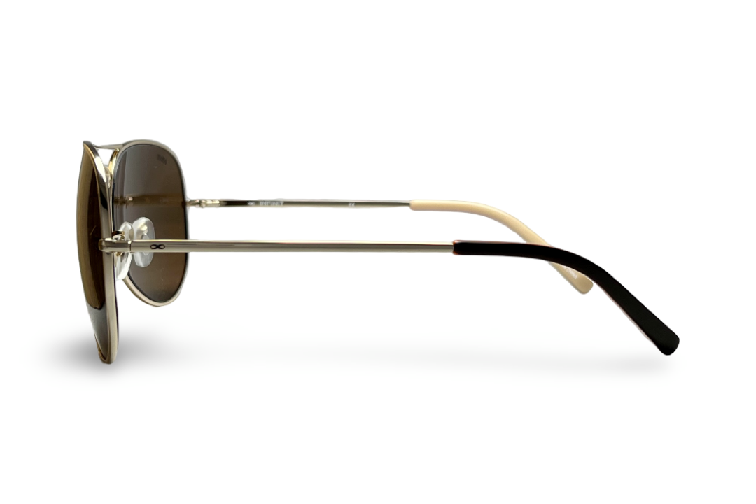 Lentes de sol Infinit Super Large Gold Brown – vista 3