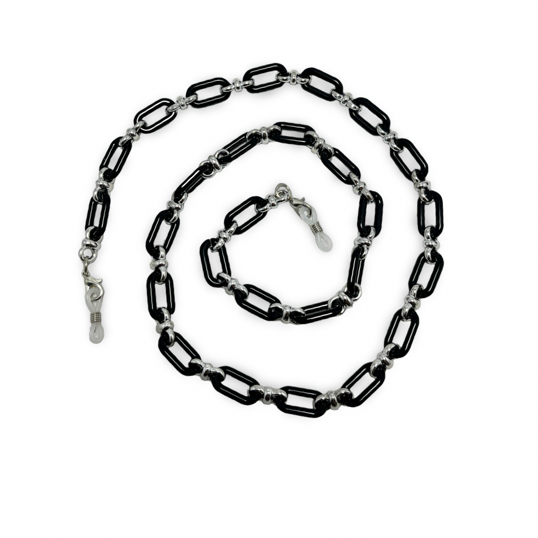 Cadena para Lentes Silver Black — vista 3
