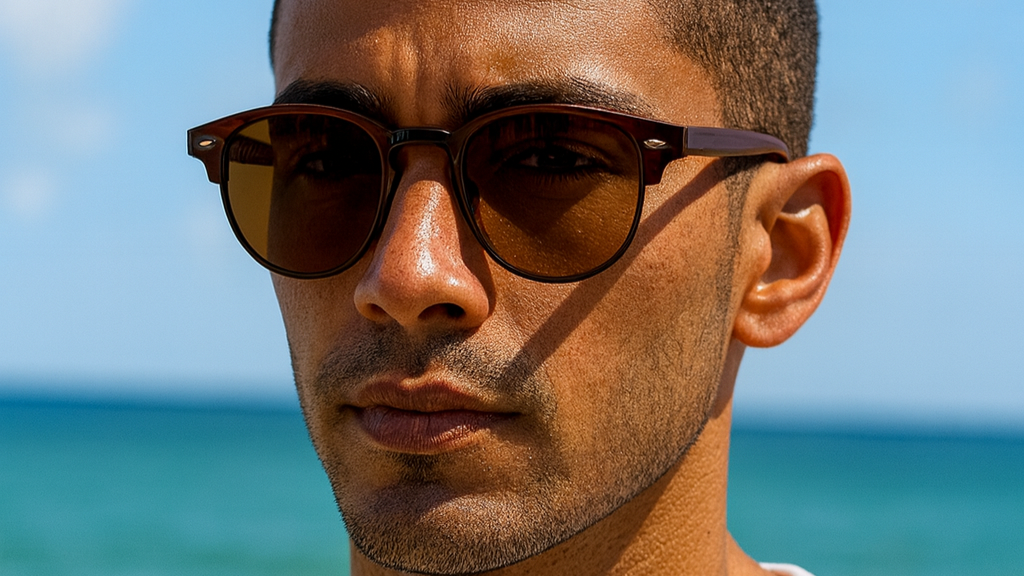 Polarized Club Master Brown — vista 5