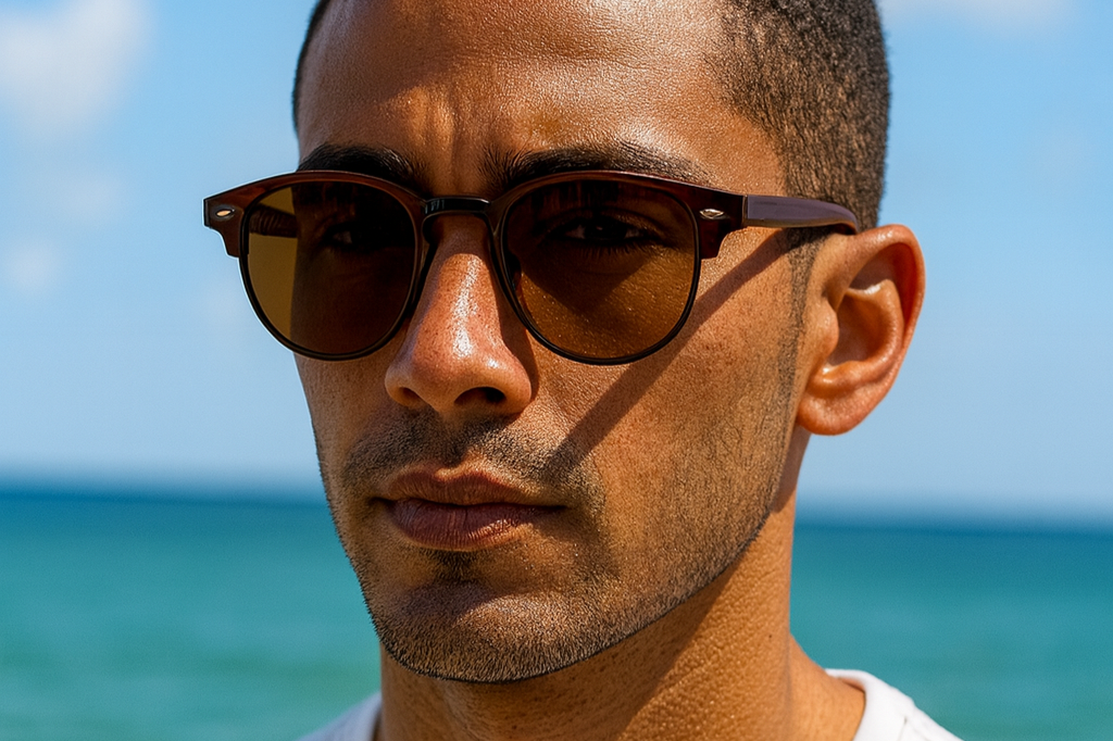Polarized Club Master Brown — vista 5