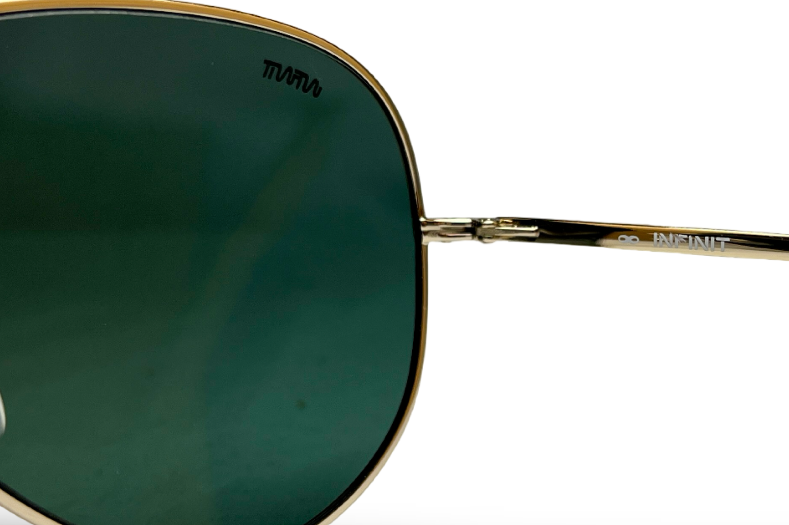 Lentes de sol Infinit Super Large Gold – vista 4