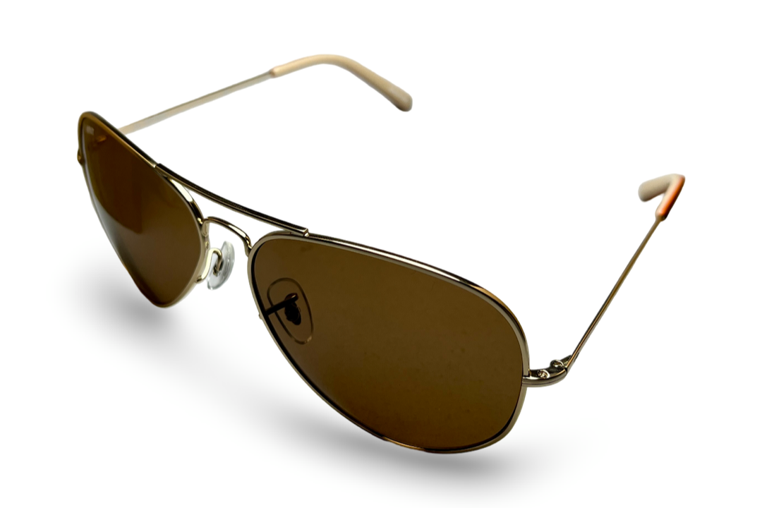 Lentes de sol Infinit Super Large Gold Brown – vista 2