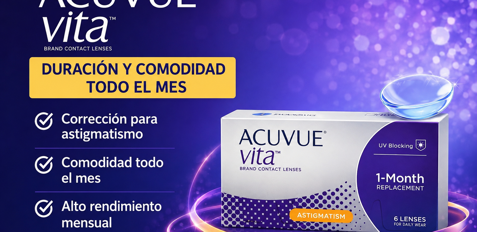 Lente de contacto Acuvue Vita Toric