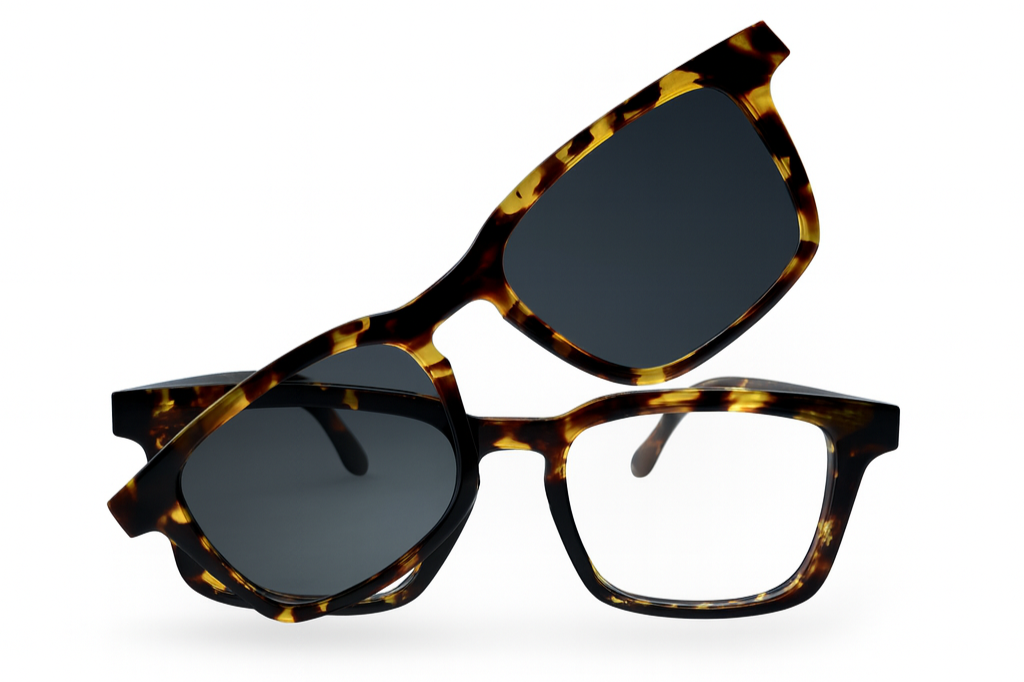 Armazón Valkira Clip on Leopard — armazón de receta