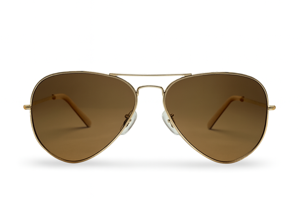 Lentes de sol Infinit Super Large Gold Brown