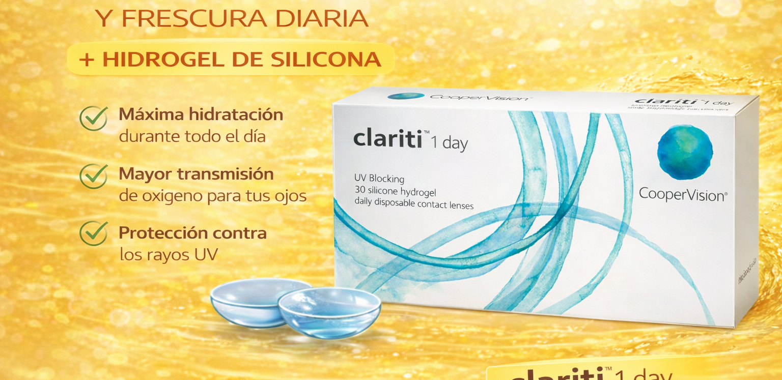 Lente de contacto Clariti