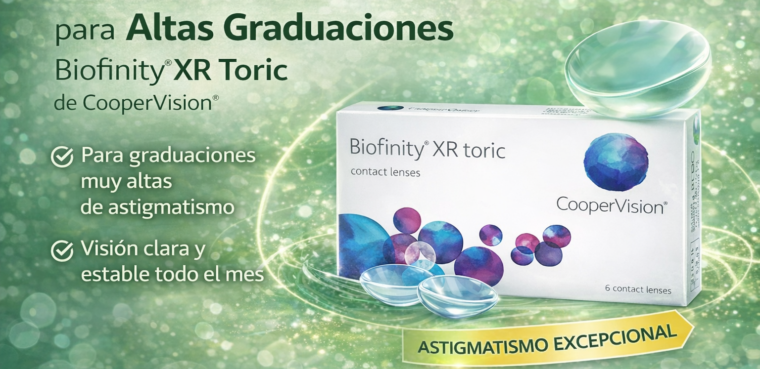 Lente de contacto Biofinity Toric XR