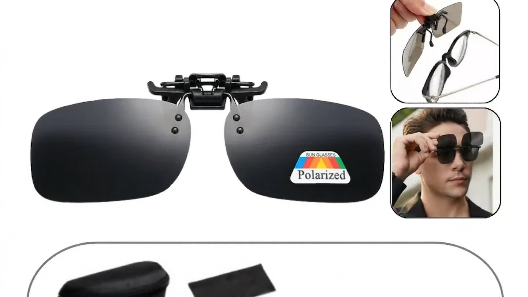 Generic Clip On — lentes de sol