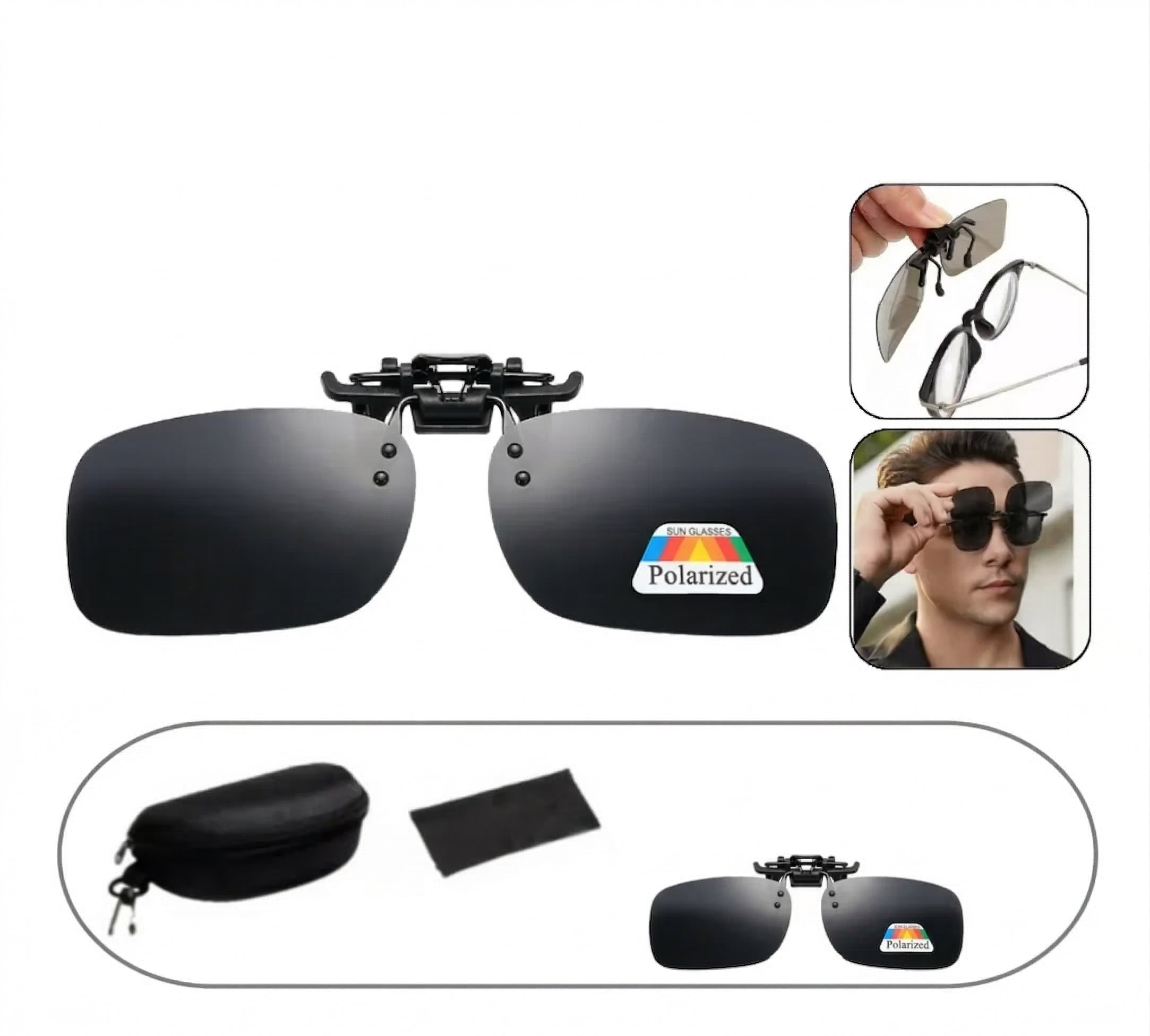 Generic Clip On — lentes de sol