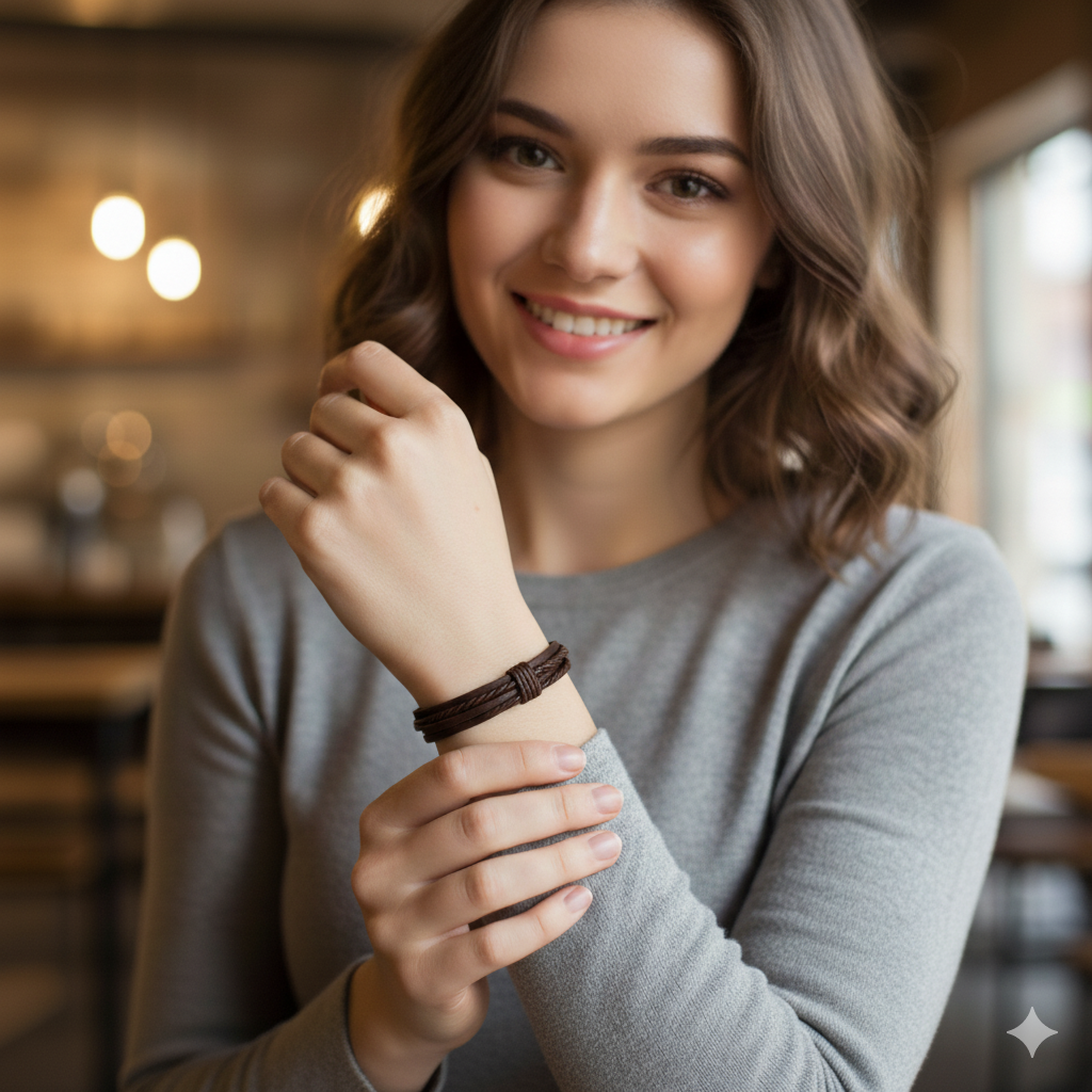 Pulsera Urban Blade Brown – accesorio Eternity Óptica