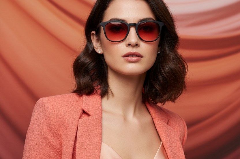 Polarized Trucker Red — vista 5