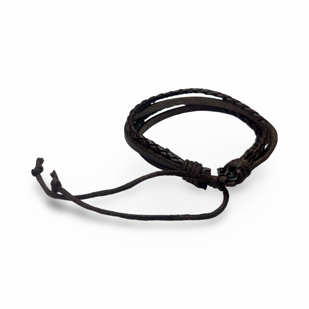Pulsera Shadow Lines Brown – vista 4