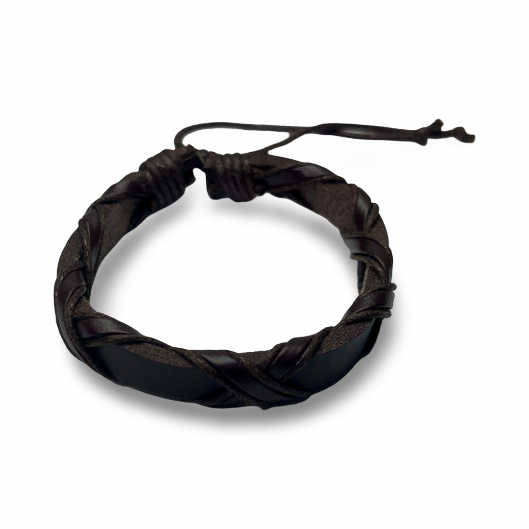Pulsera Noir Tribe Brown – vista 2