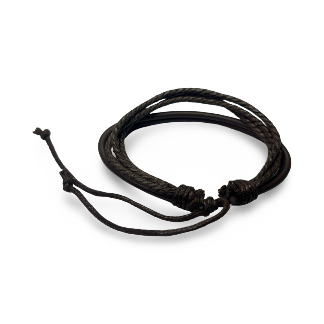Pulsera Urban Blade Brown – vista 4
