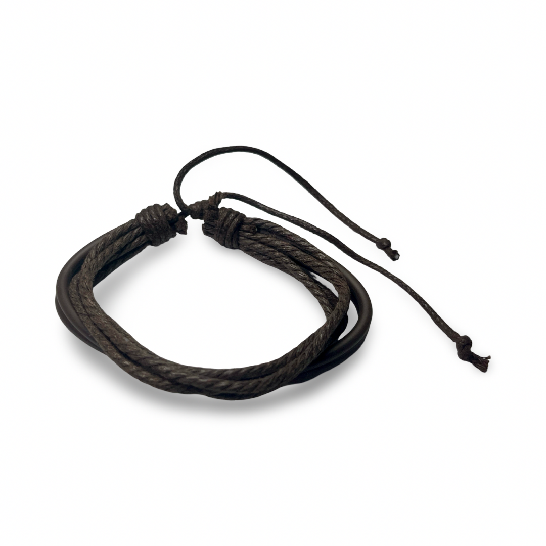 Pulsera Urban Blade Brown – vista 2
