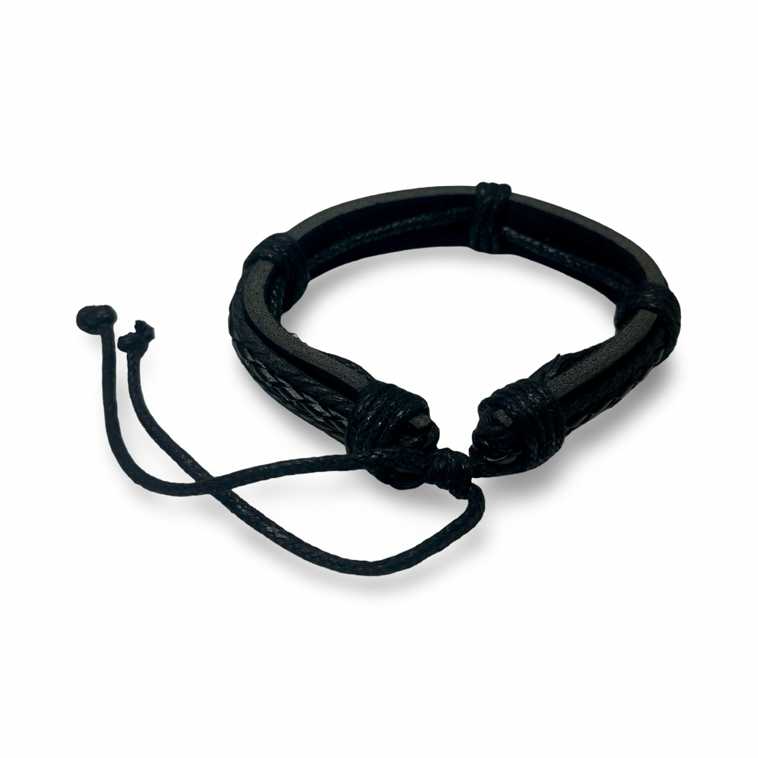 Pulsera Noir Tribe – vista 4