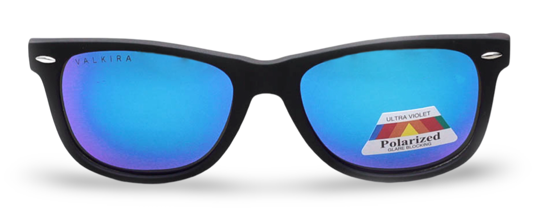 Lente de sol modelo VALKIRA WF BLUE con cristal oscuro - Eternity Optica
