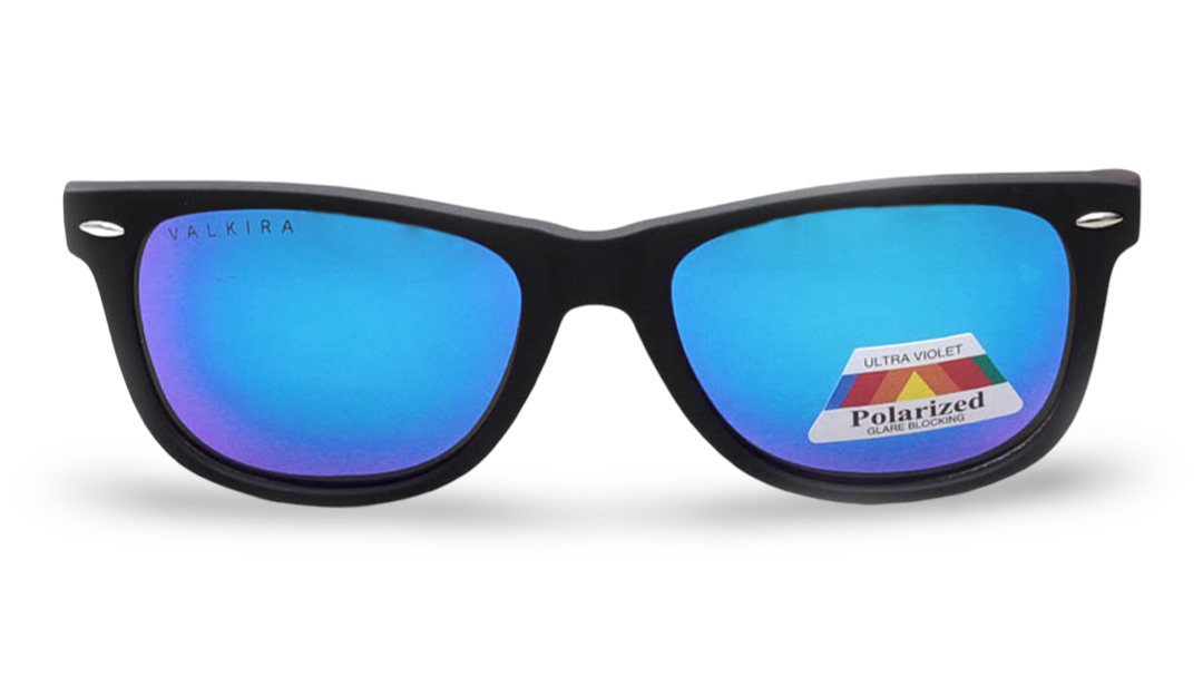 Lente de sol modelo VALKIRA WF BLUE con cristal oscuro - Eternity Optica