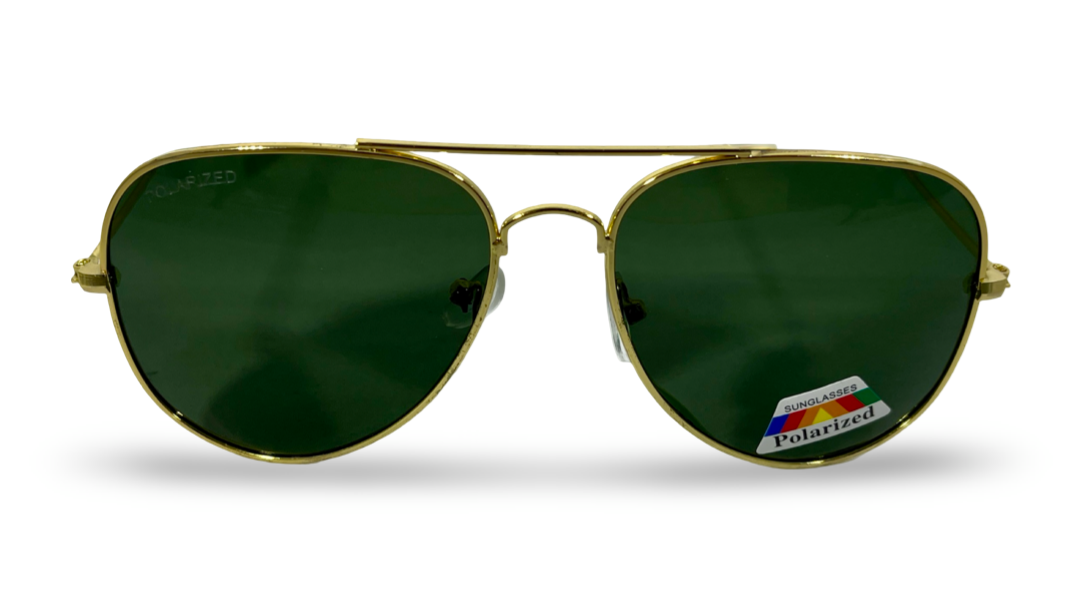 Producto óptico Polarized Aviador Golden Green - Eternity Optica