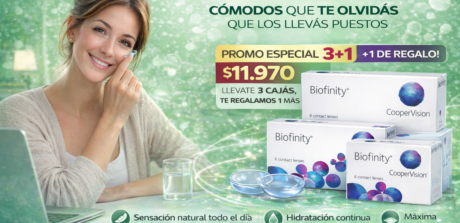 Lente de contacto Biofinity