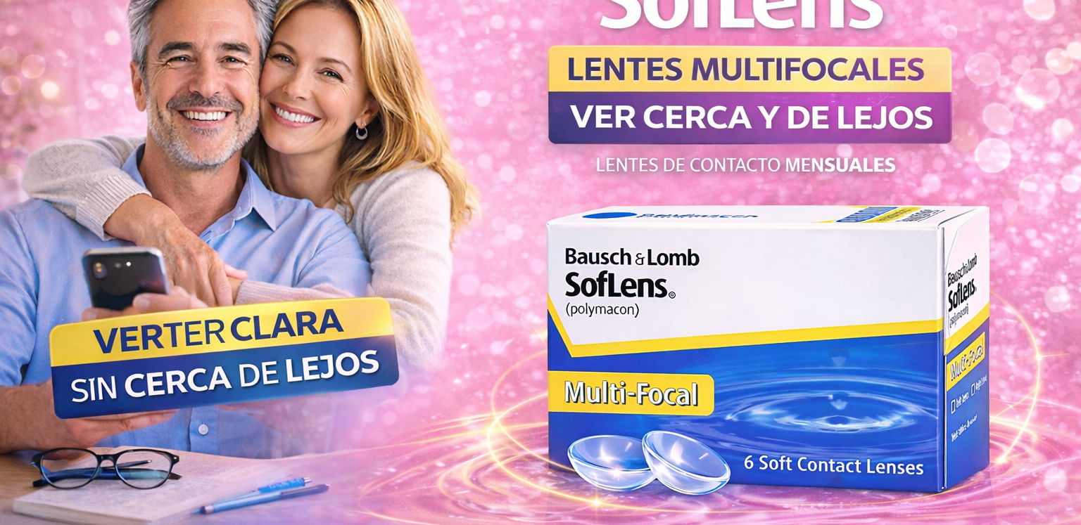 Lente de contacto Soflens Multifocal