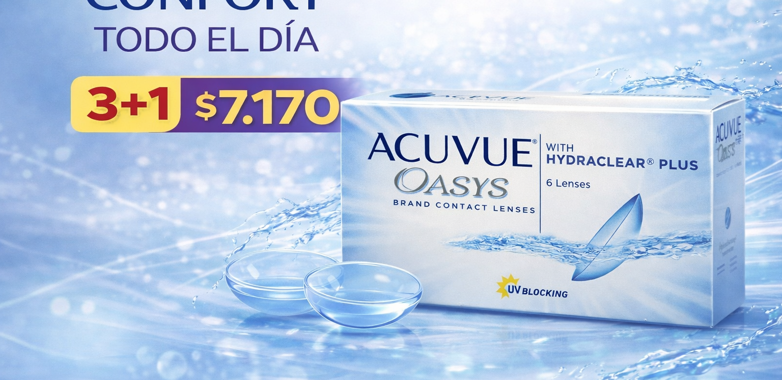 Lentes de contacto Acuvue Oasys