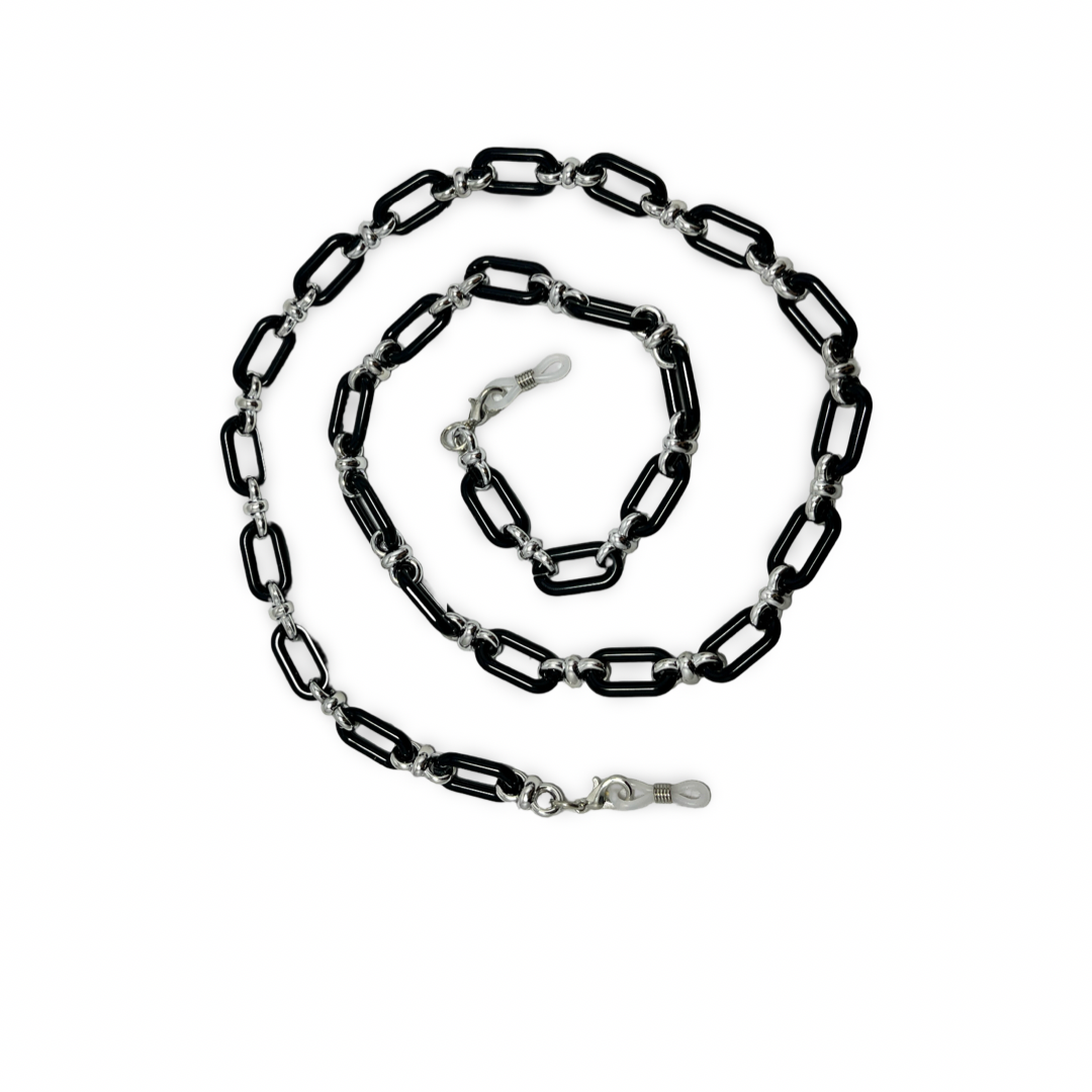 Cadena para Lentes Silver Black — vista 2