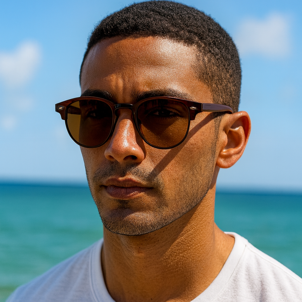 Polarized Club Master Brown — vista 5