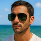 Polarized Aviador Black G15 — vista 5