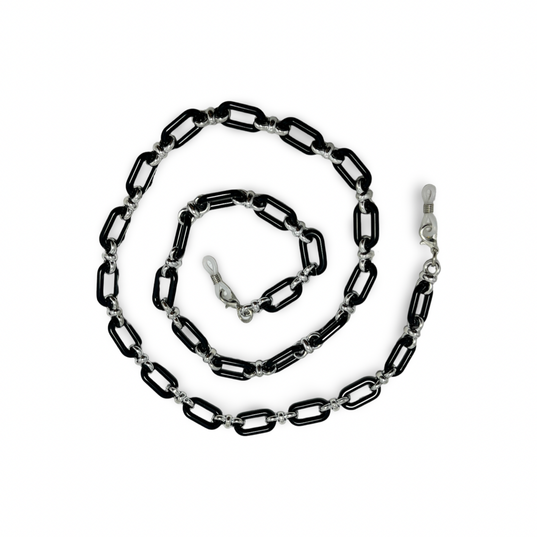 Cadena para Lentes Silver Black — vista 4