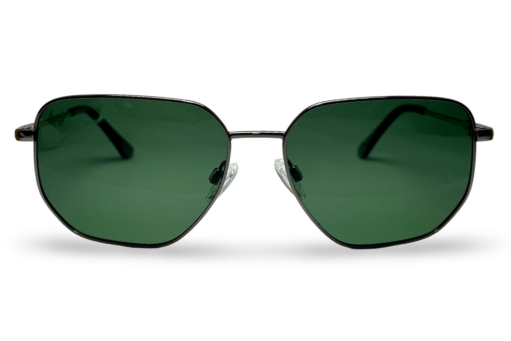 Lente de sol modelo Lentes de Sol Valkira Raa – Polarizados Verde UV400 con cristal oscuro - Eternity Optica