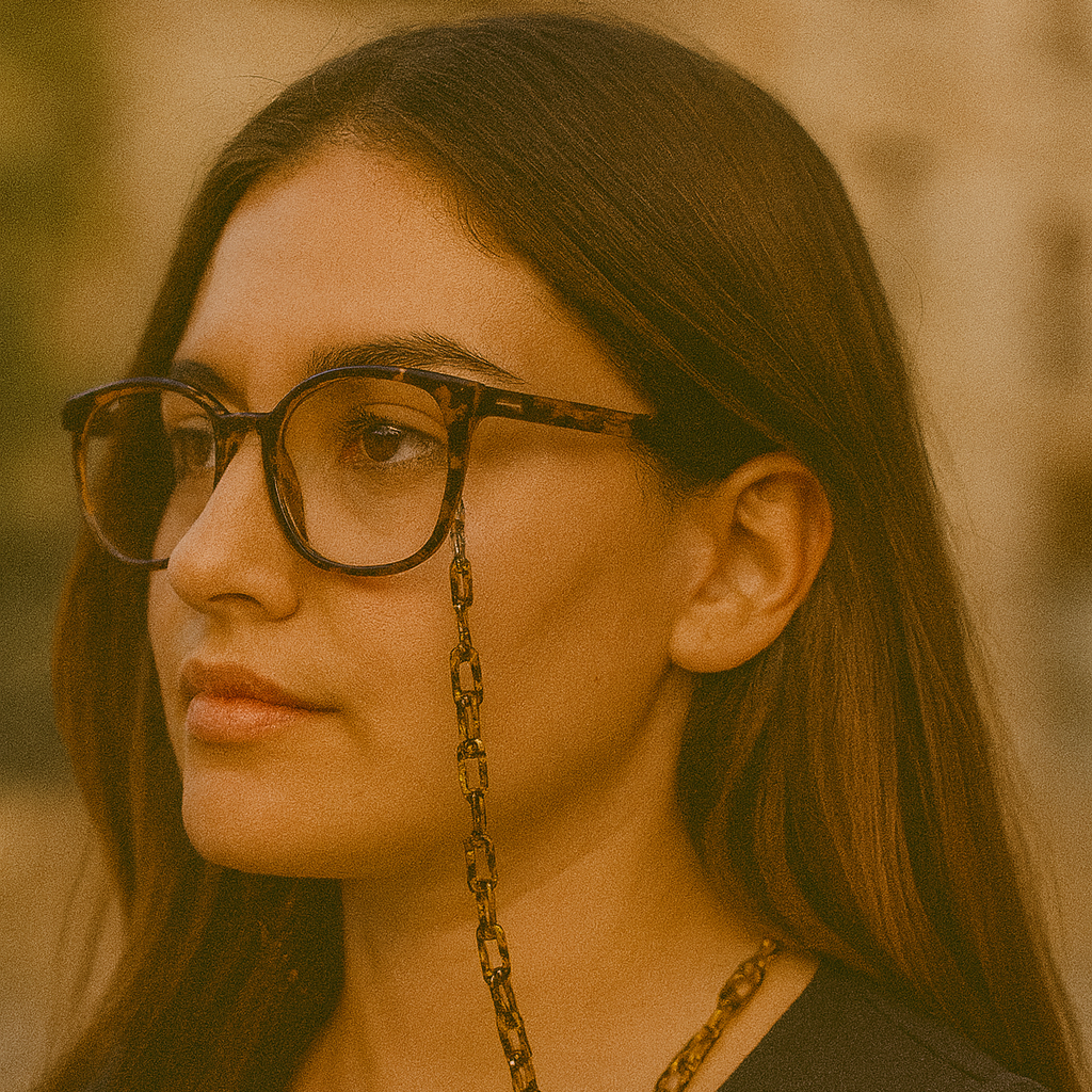 Cadena para Lentes Leopard — accesorio Eternity Óptica