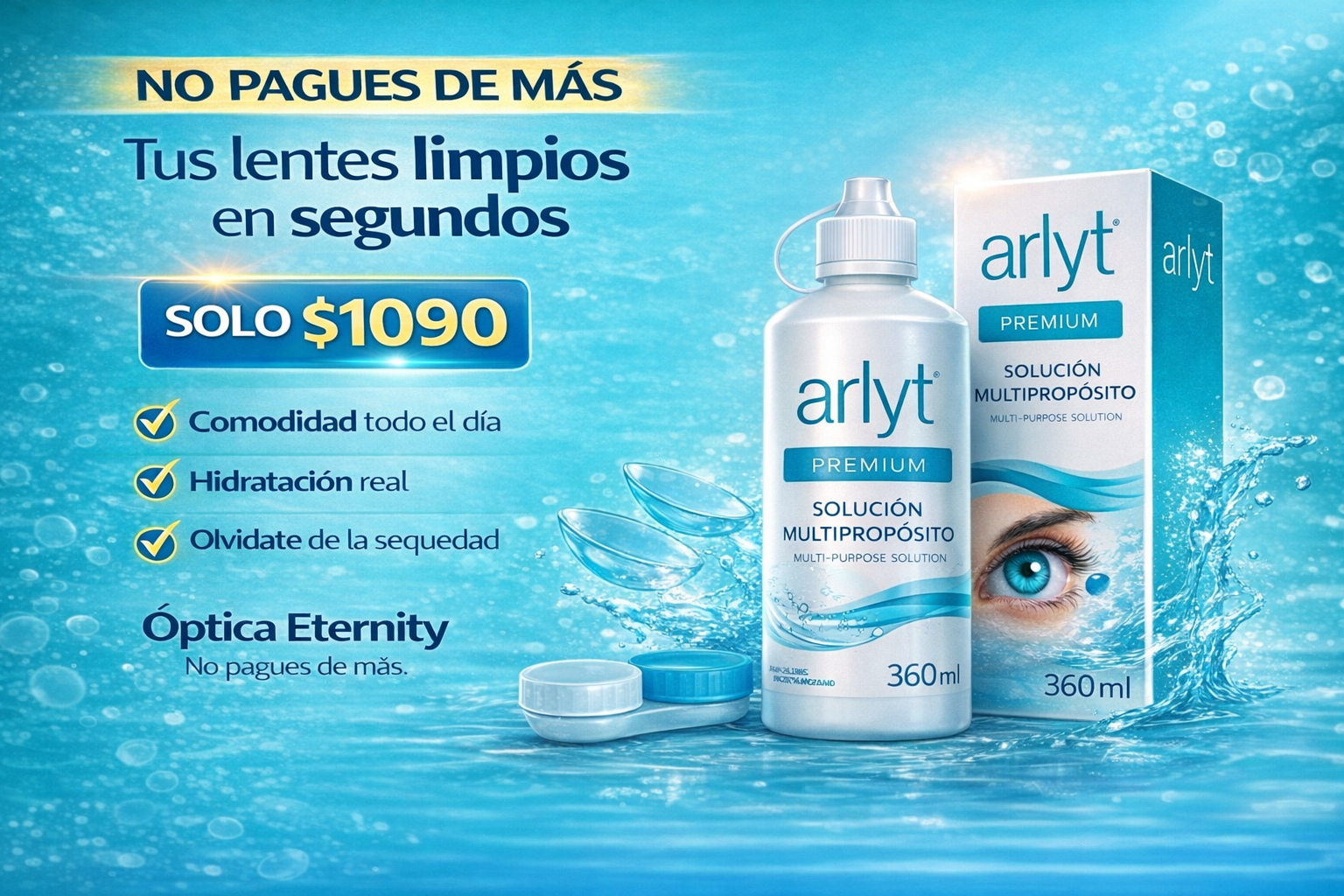 Solución Multipropósito Arlyt Premium 360ml