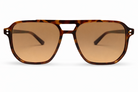 Valkira Gansta Pol Animal Print Brown — lentes de sol