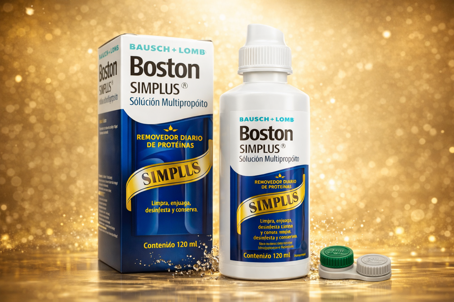 Solución Multipropósito Boston Simplus 120ml — vista 2