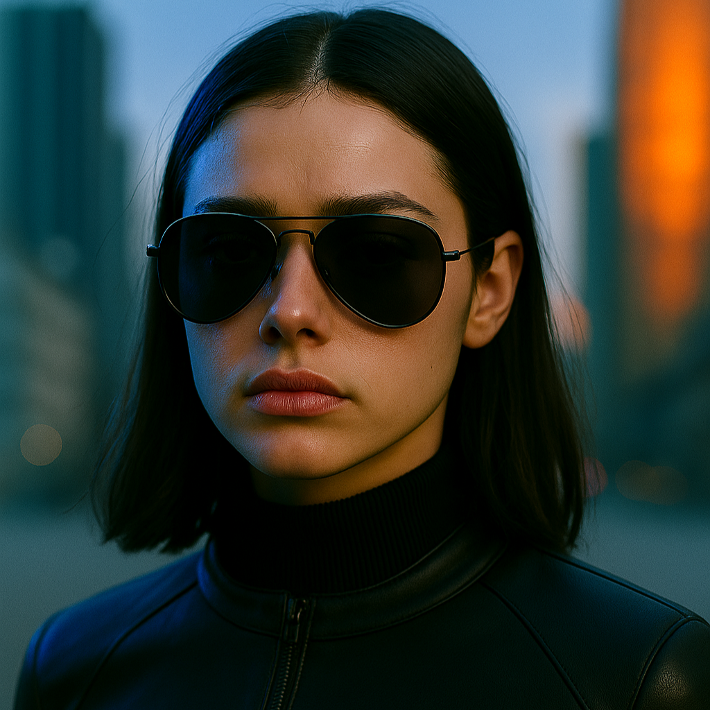 Lentes de sol Generic Aviator Black – vista 5