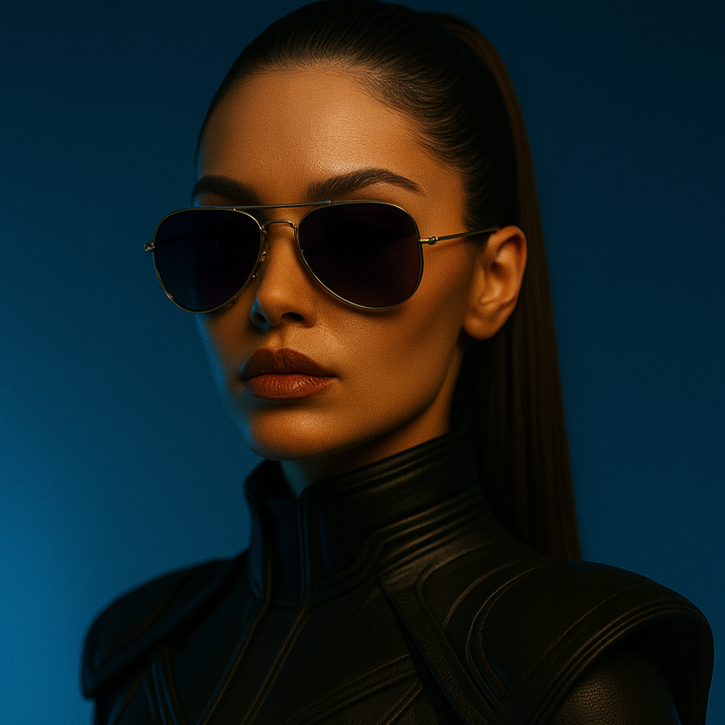 Lentes de sol Generic Aviador Sunset – vista 5