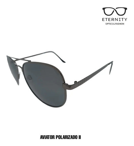 POLARIZED AVIADOR SILVER 3111052 — lentes de sol