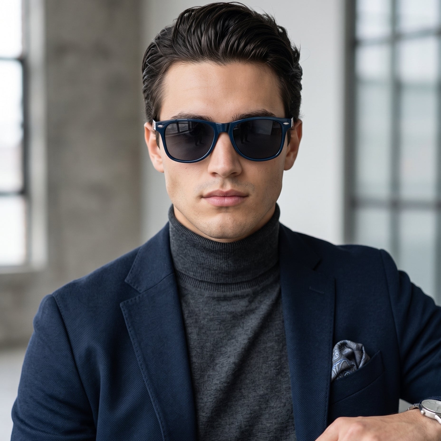 POLARIZED NEVER HIDE BLACK C1 3111377 — lentes de sol