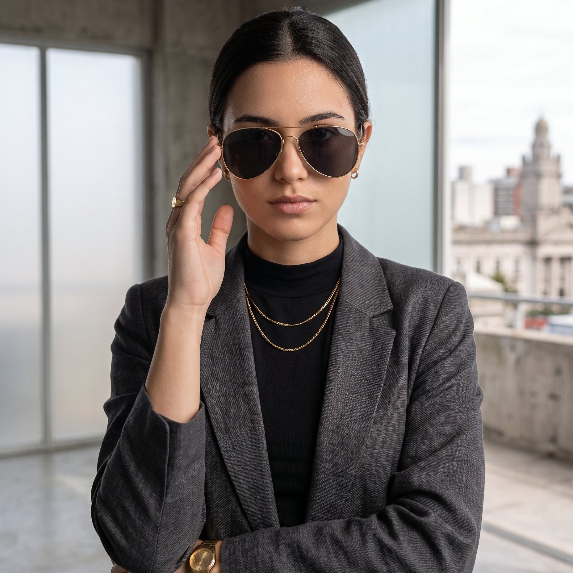GENERIC MAREA BLACK B5432BK — lentes de sol