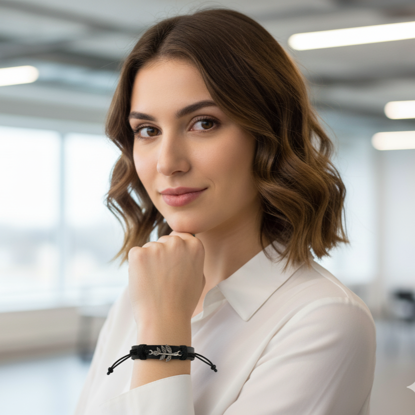 Pulsera Hoja del Saber – accesorio Eternity Óptica