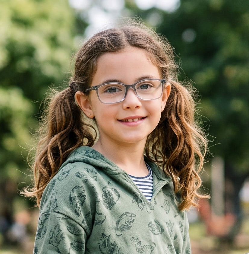 BELEARES KIDS GREY BES3526 C2 — armazón de receta — vista 2