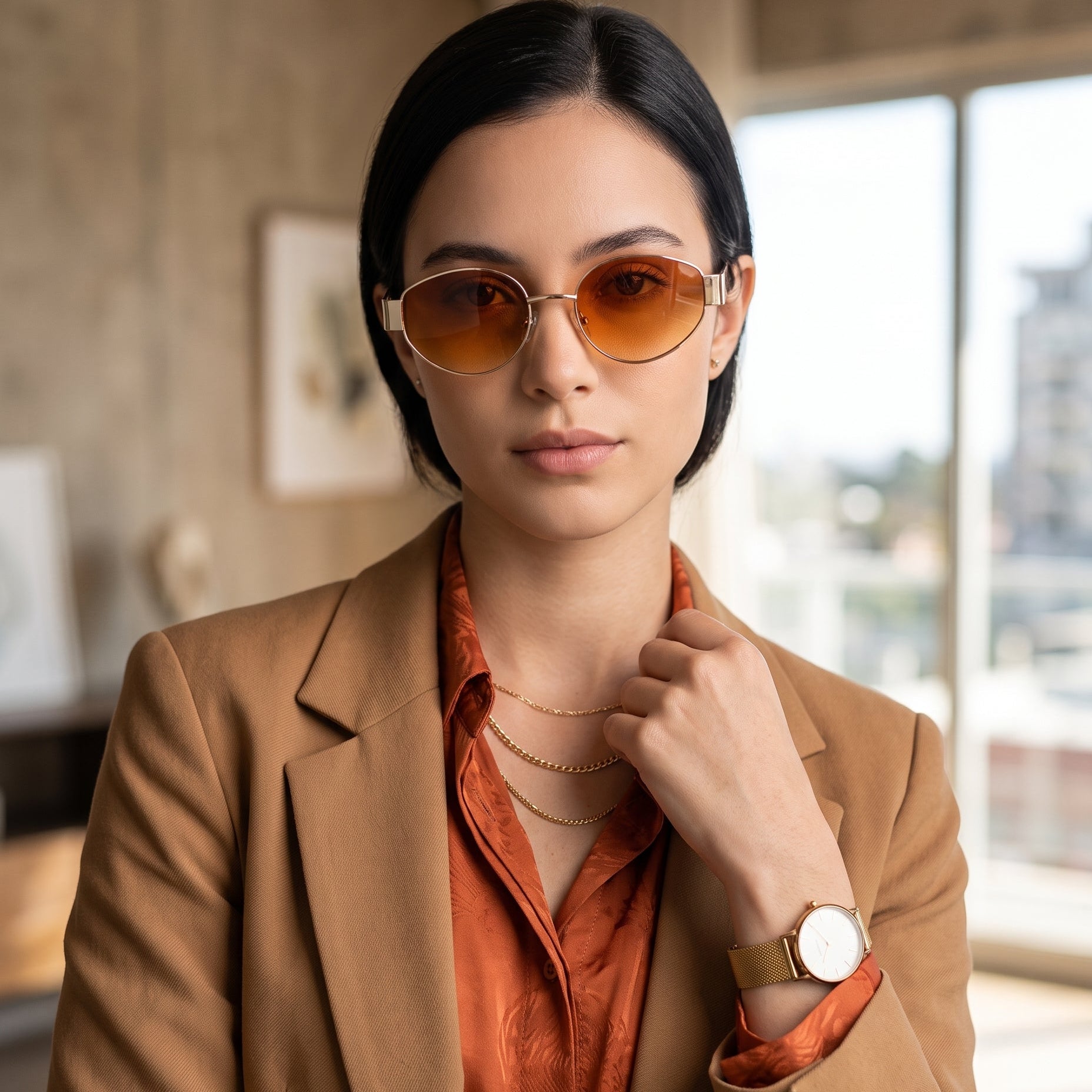 GENERIC ICONIC SEPIA C2 3111308 — lentes de sol