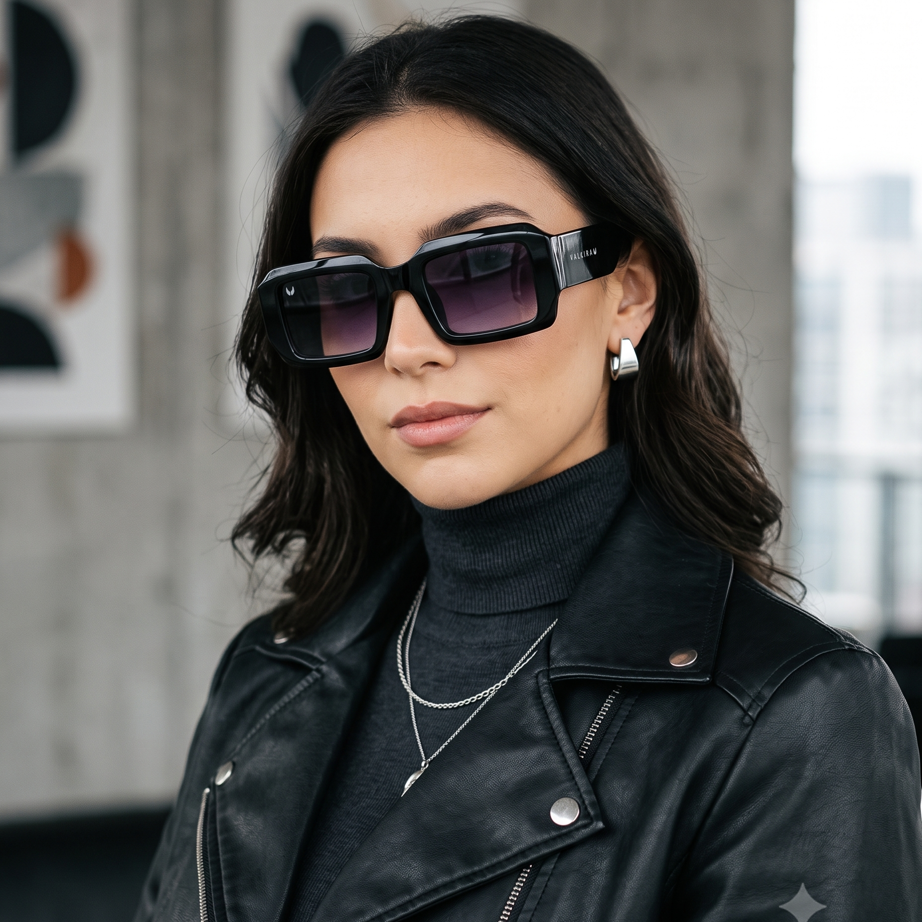 Valkira Deluxe Black 6920BK — lentes de sol — vista 5