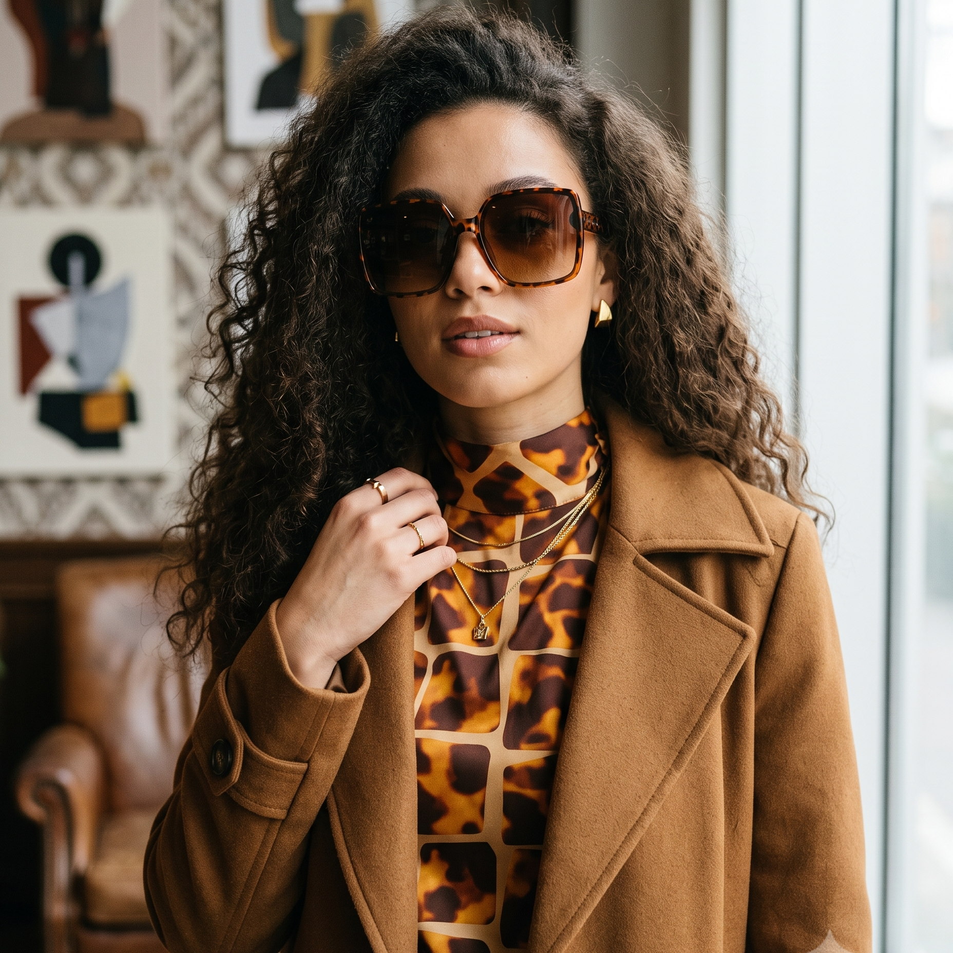 Valkira LUX Leopard 6918LEO — lentes de sol — vista 5