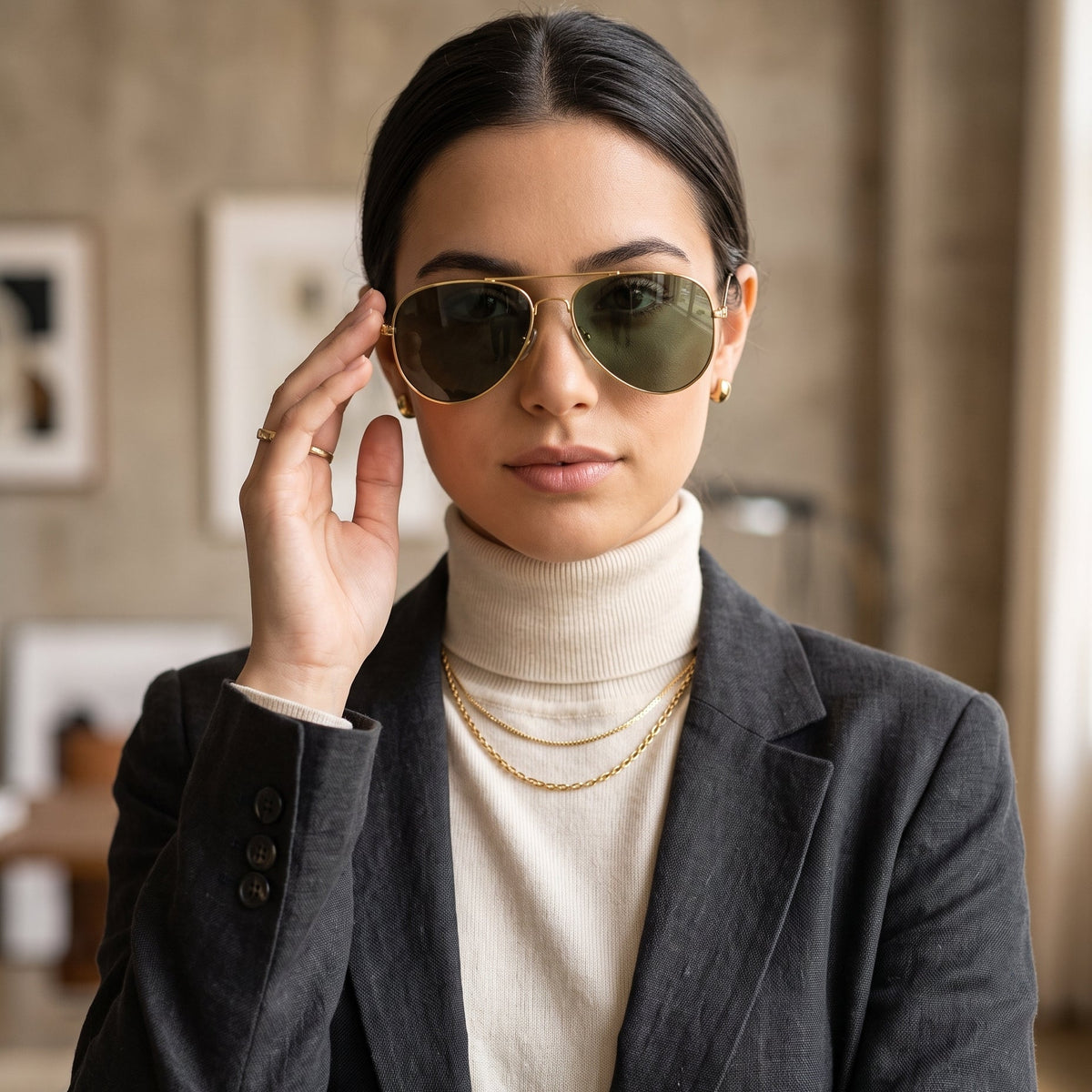 GENERIC MAREA GREEN B5432GN — lentes de sol