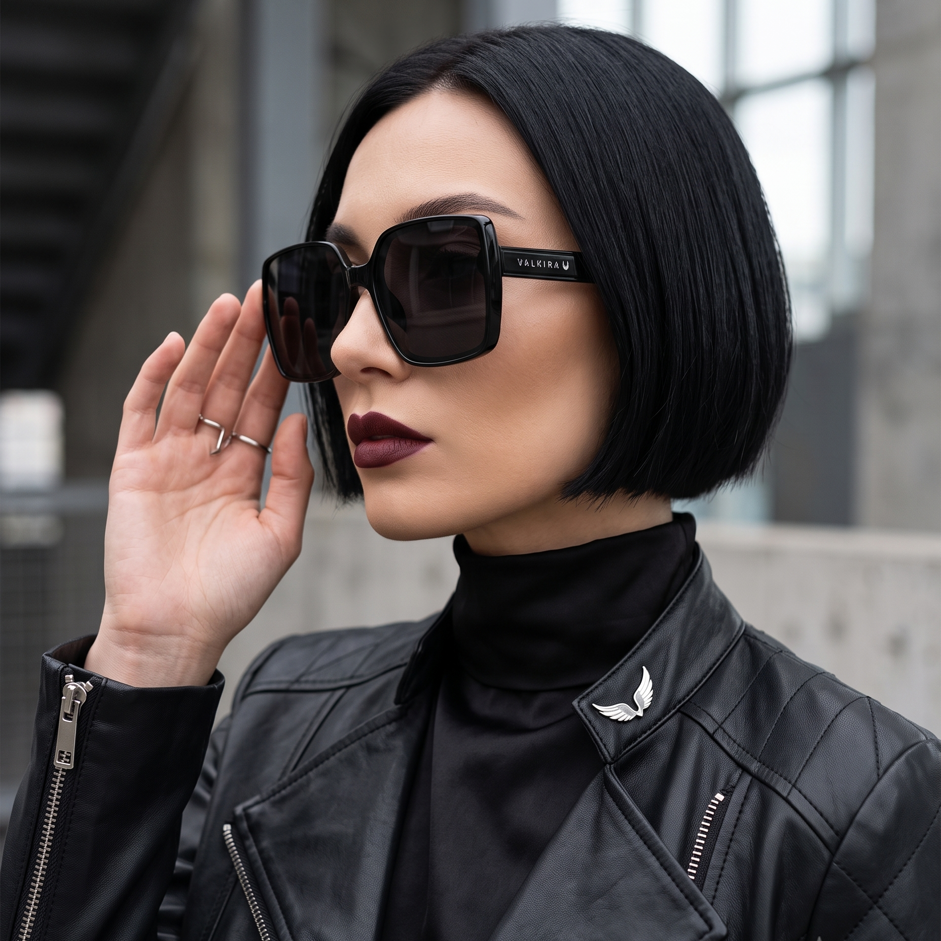 Valkira LUX Black 6918BK — lentes de sol — vista 6